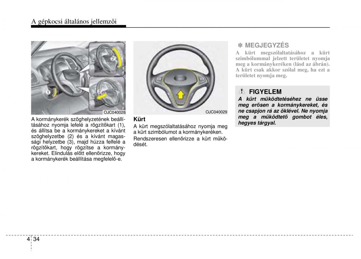 Hyundai ix20 Kezelesi utmutato / page 116