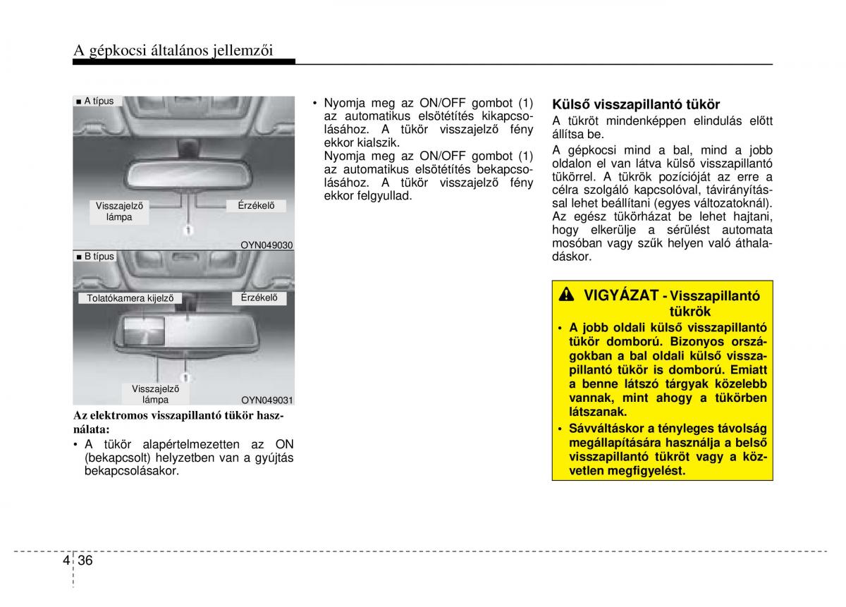 Hyundai ix20 Kezelesi utmutato / page 118