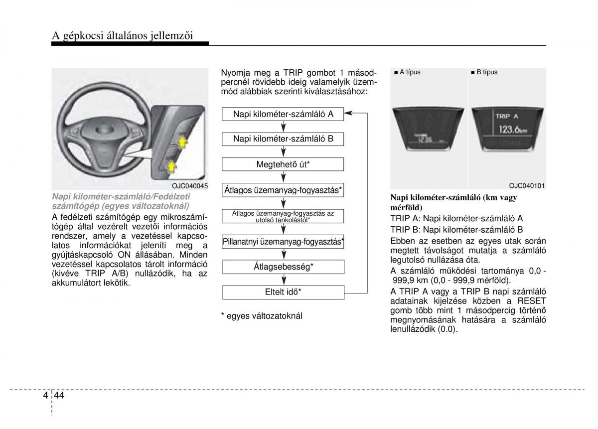 Hyundai ix20 Kezelesi utmutato / page 126