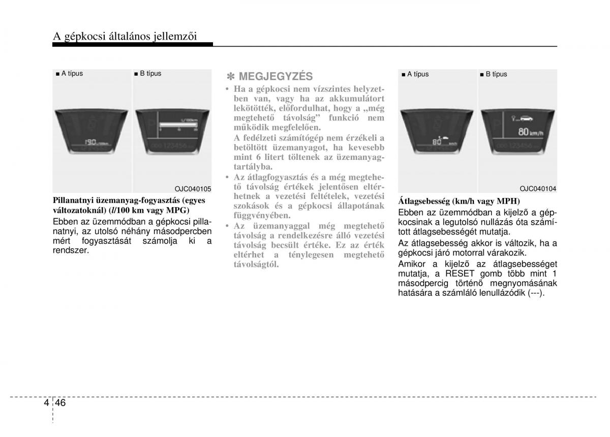 Hyundai ix20 Kezelesi utmutato / page 128