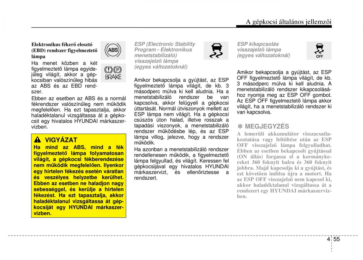 Hyundai ix20 Kezelesi utmutato / page 137