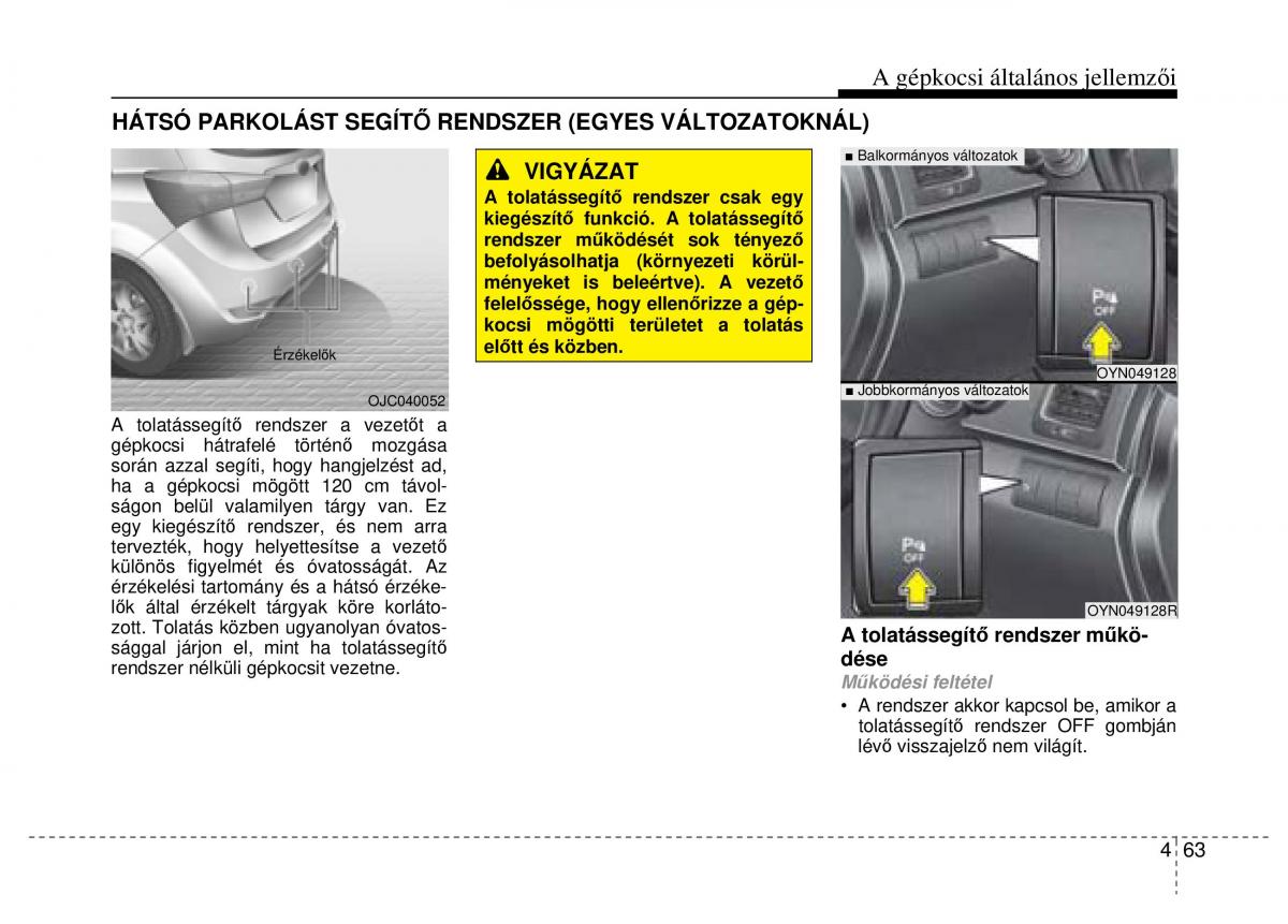 Hyundai ix20 Kezelesi utmutato / page 145