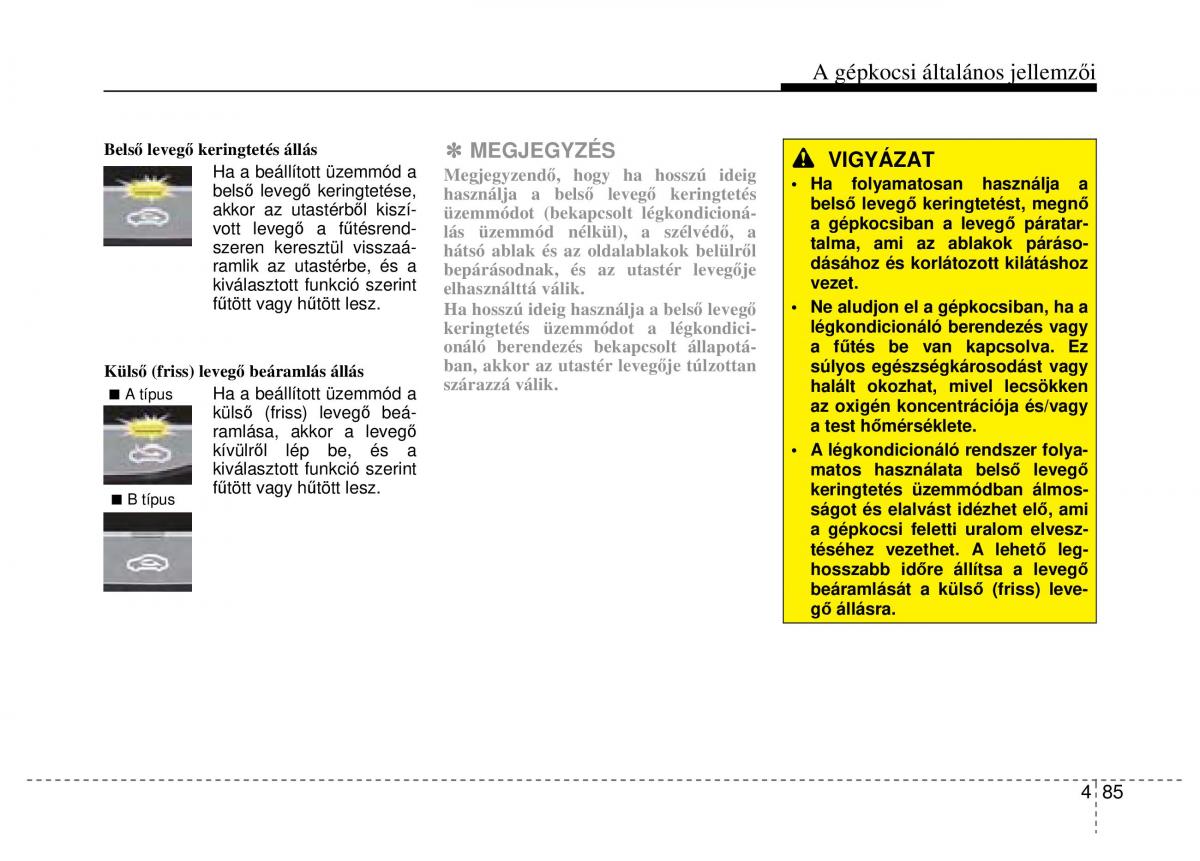 Hyundai ix20 Kezelesi utmutato / page 167