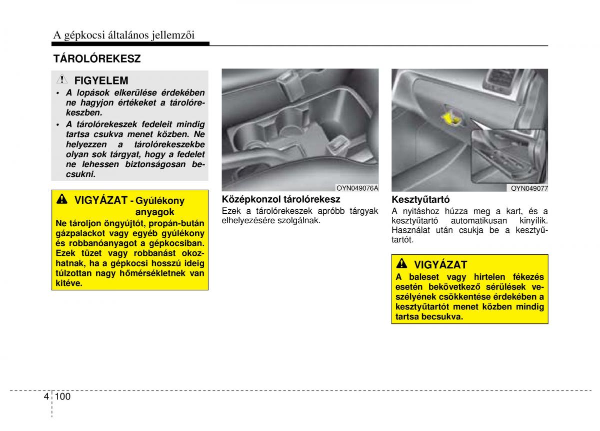 Hyundai ix20 Kezelesi utmutato / page 182