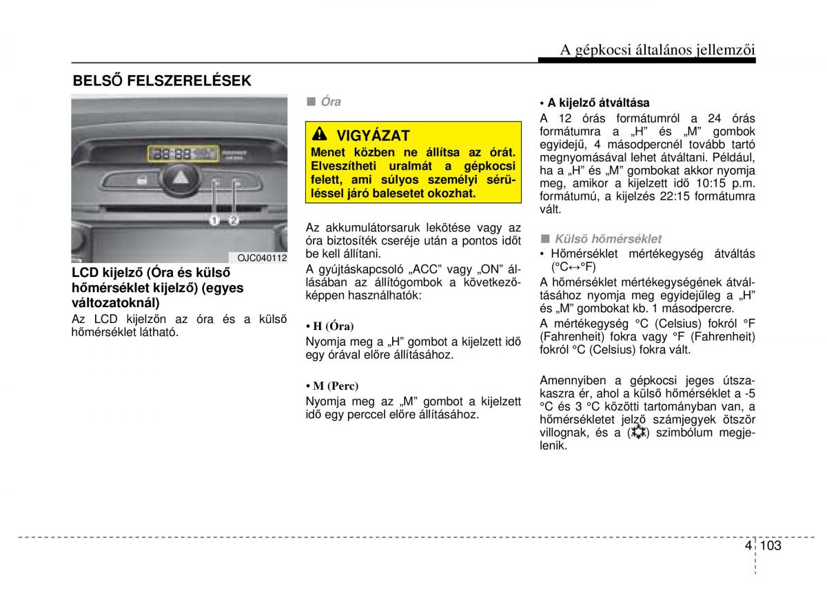 Hyundai ix20 Kezelesi utmutato / page 185