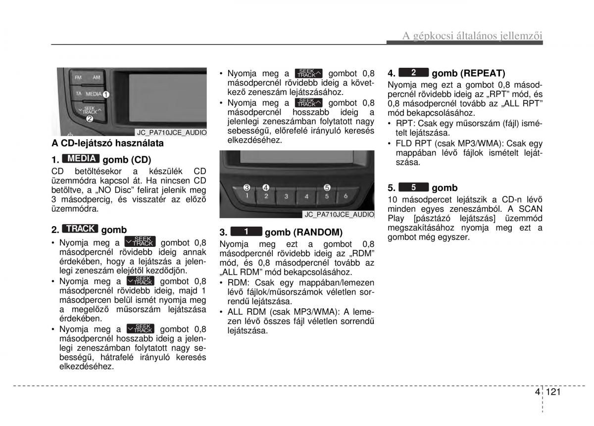 Hyundai ix20 Kezelesi utmutato / page 203