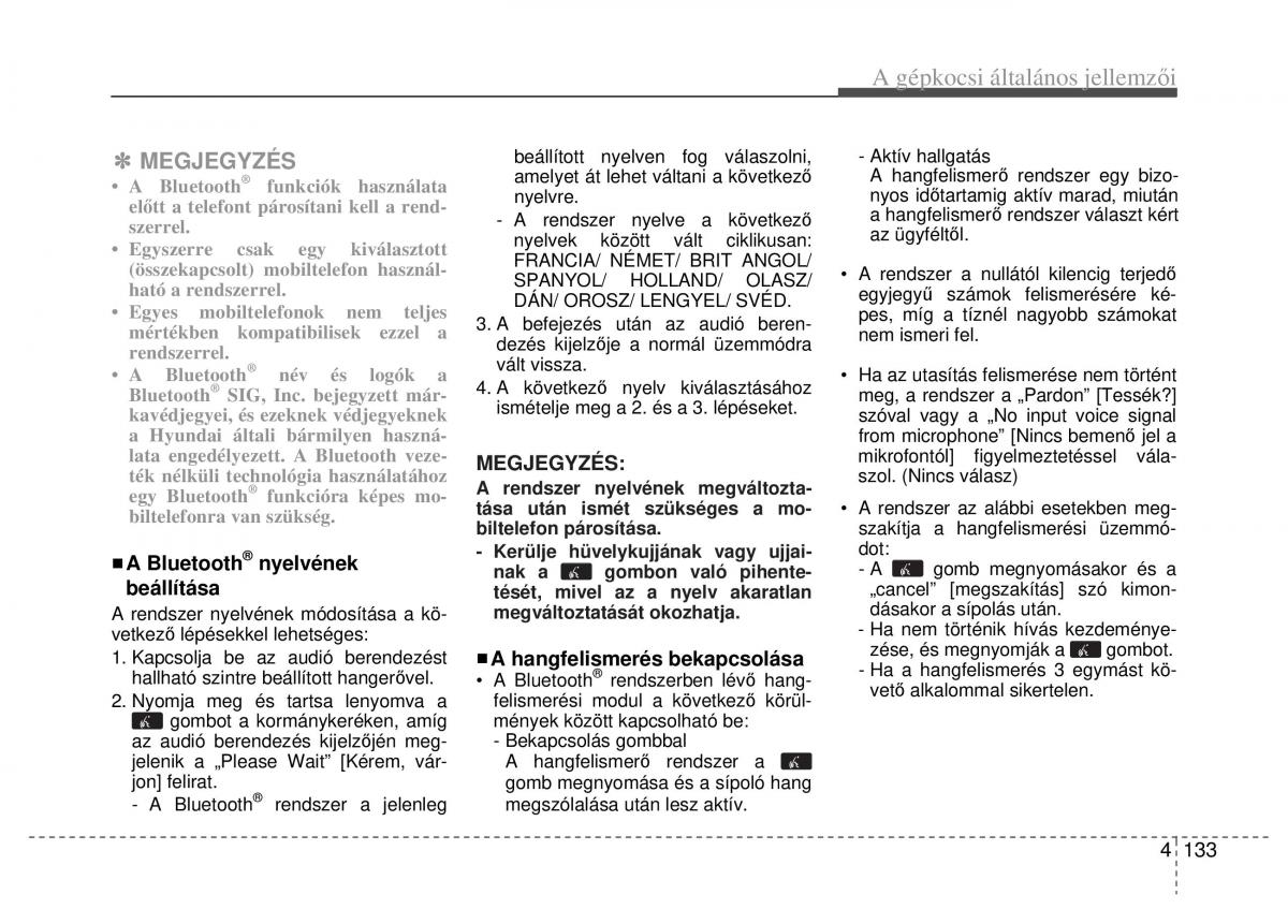 Hyundai ix20 Kezelesi utmutato / page 215