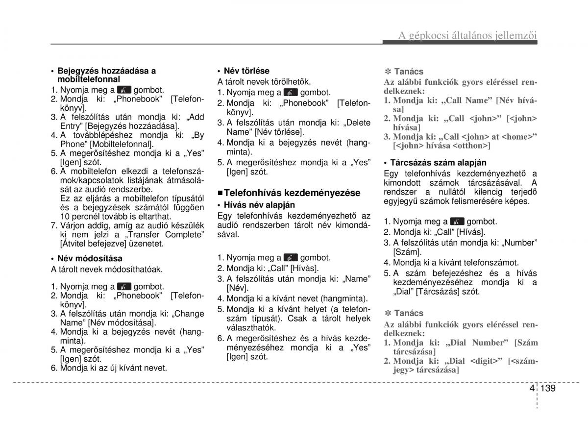 Hyundai ix20 Kezelesi utmutato / page 221