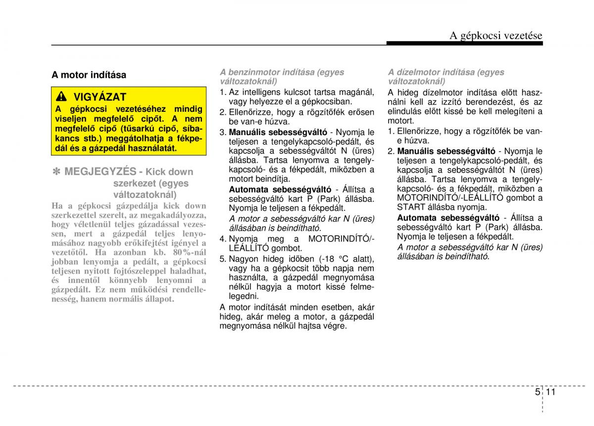 Hyundai ix20 Kezelesi utmutato / page 235