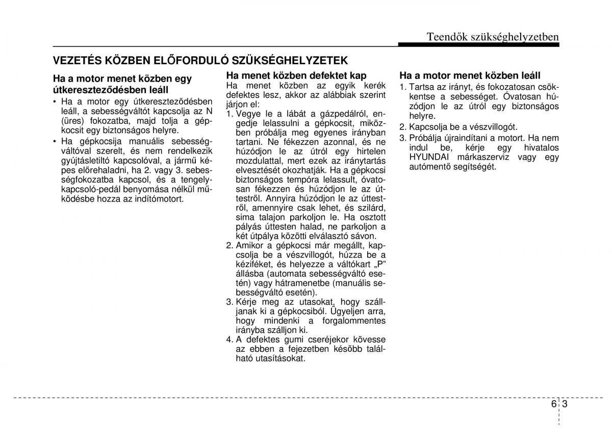 Hyundai ix20 Kezelesi utmutato / page 289