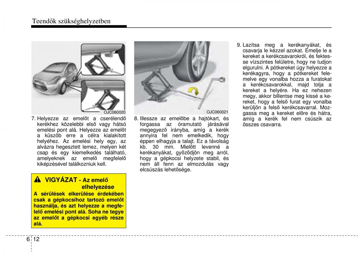 Hyundai ix20 Kezelesi utmutato / page 298