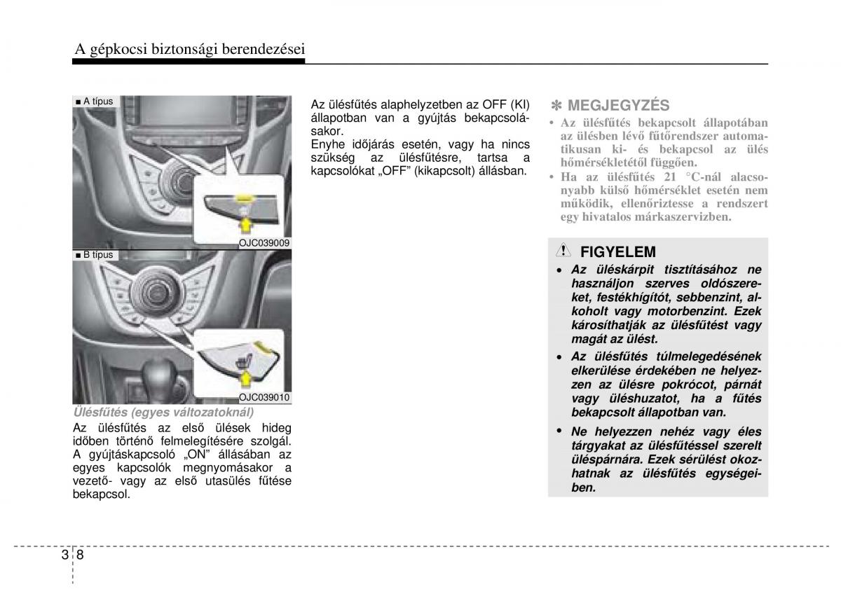 Hyundai ix20 Kezelesi utmutato / page 30