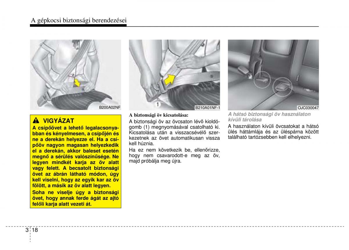 Hyundai ix20 Kezelesi utmutato / page 40