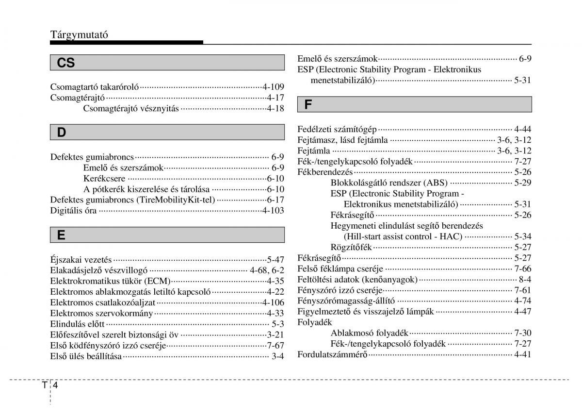 Hyundai ix20 Kezelesi utmutato / page 408