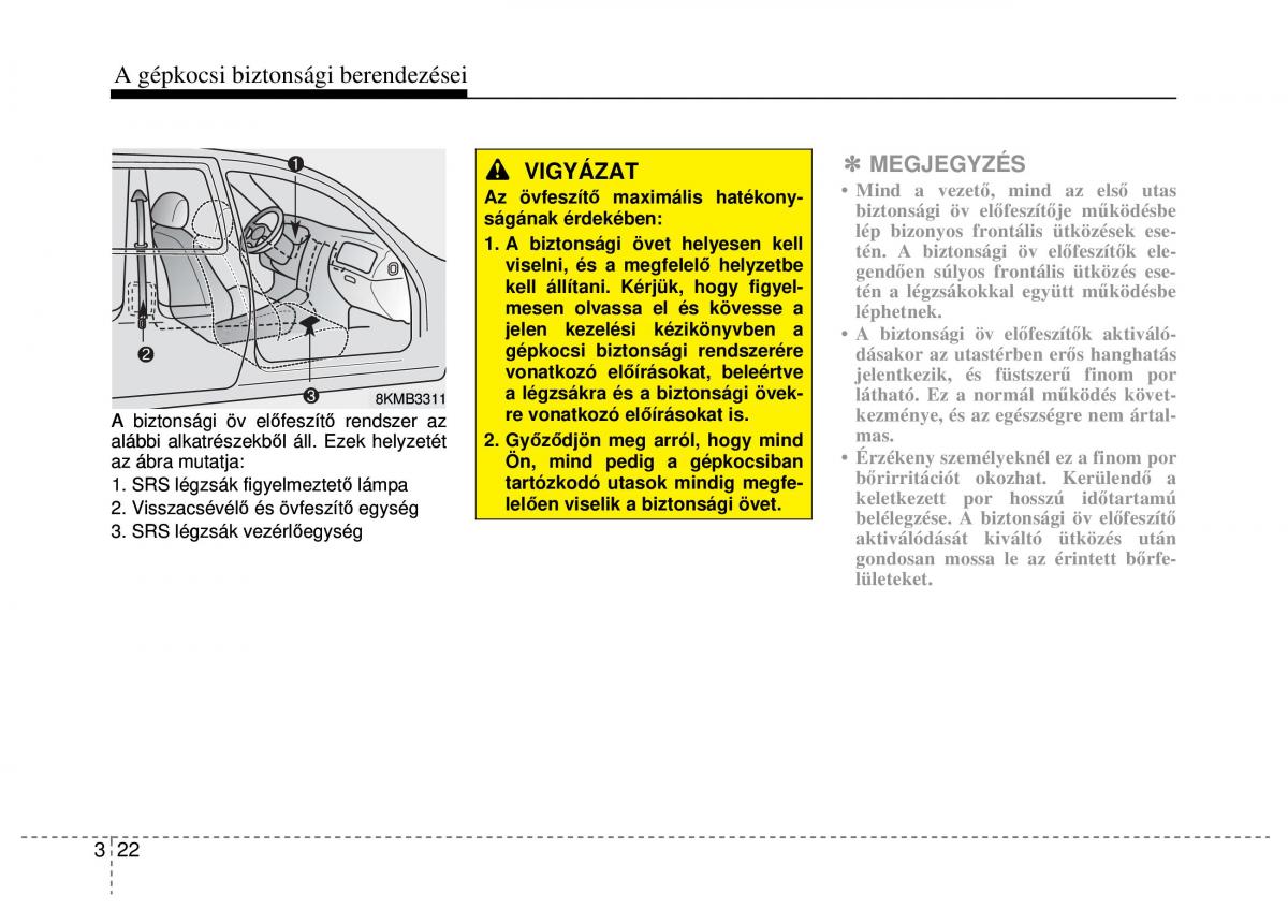 Hyundai ix20 Kezelesi utmutato / page 44