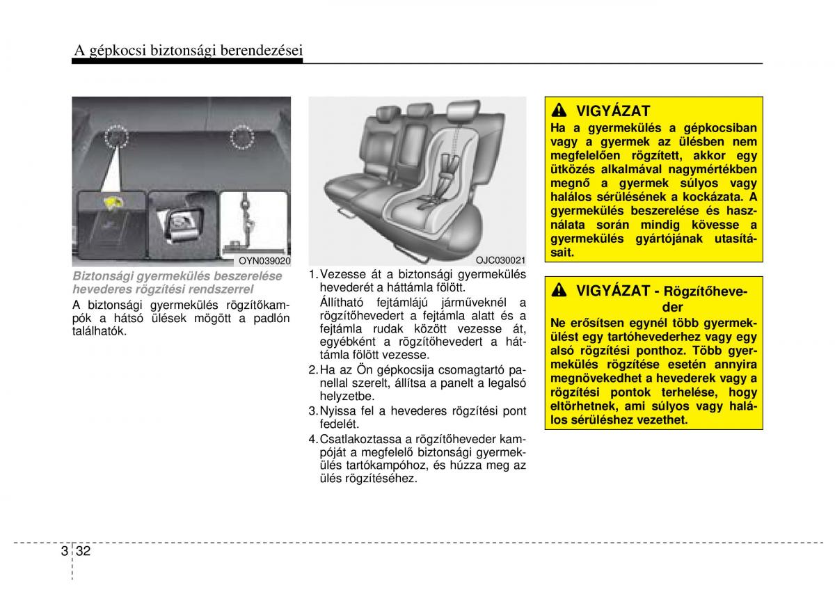 Hyundai ix20 Kezelesi utmutato / page 54