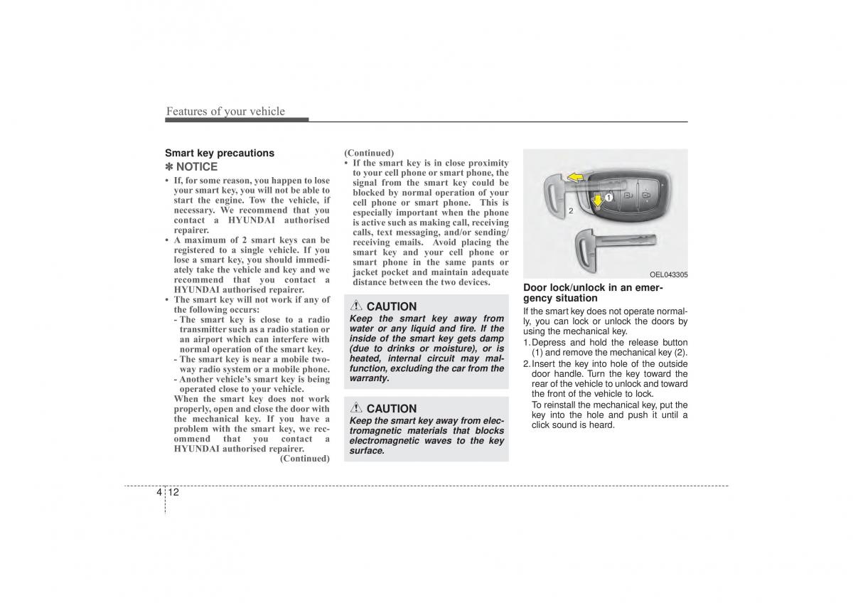 Hyundai ix35 Tucson II 2 owners manual / page 97