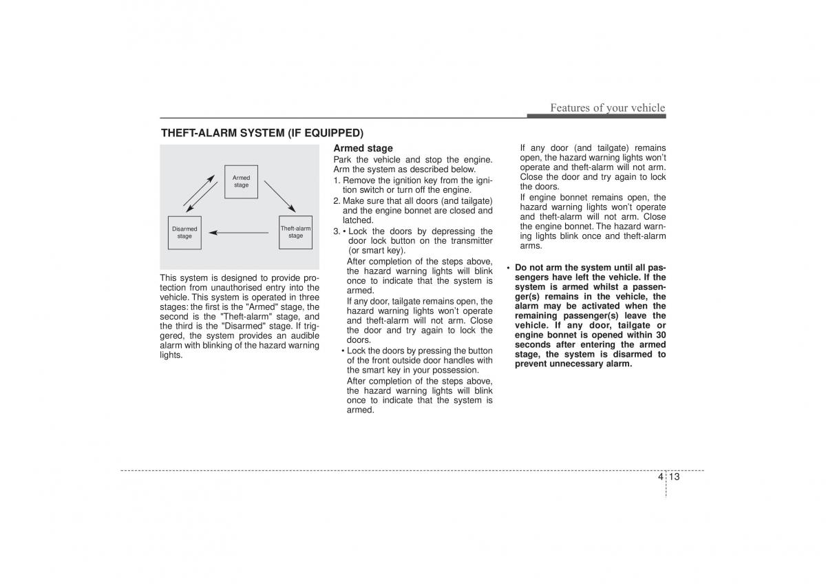 Hyundai ix35 Tucson II 2 owners manual / page 98