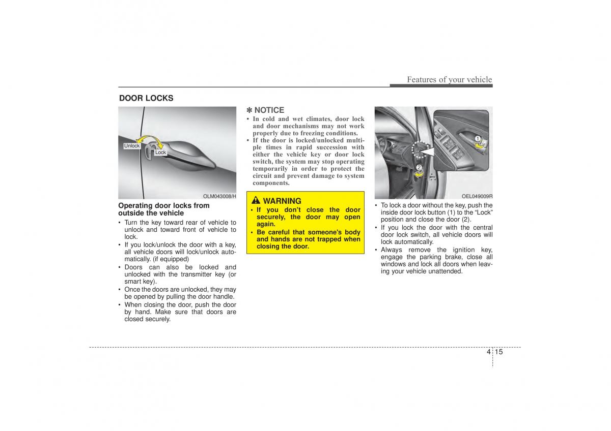 Hyundai ix35 Tucson II 2 owners manual / page 100