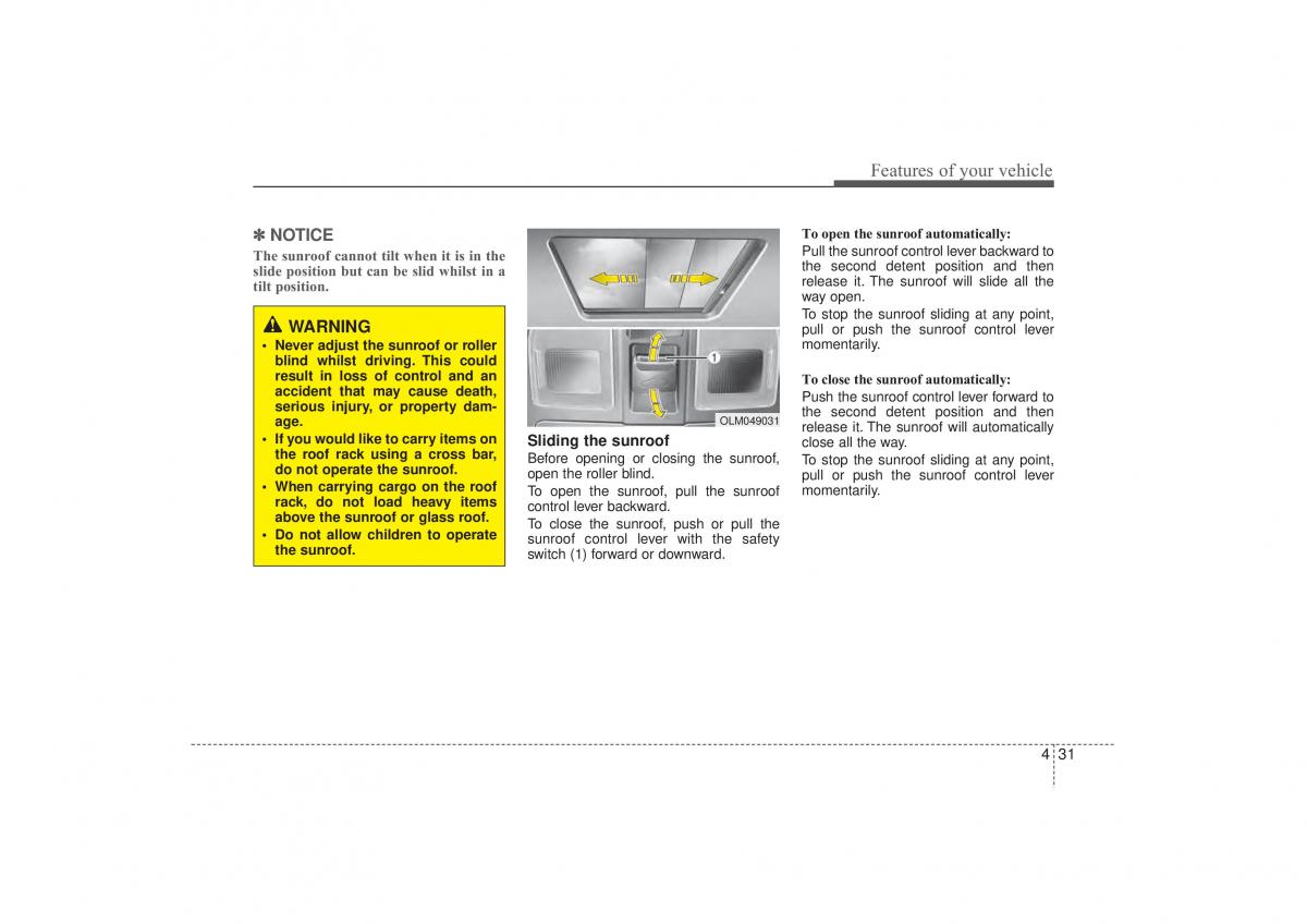 Hyundai ix35 Tucson II 2 owners manual / page 116