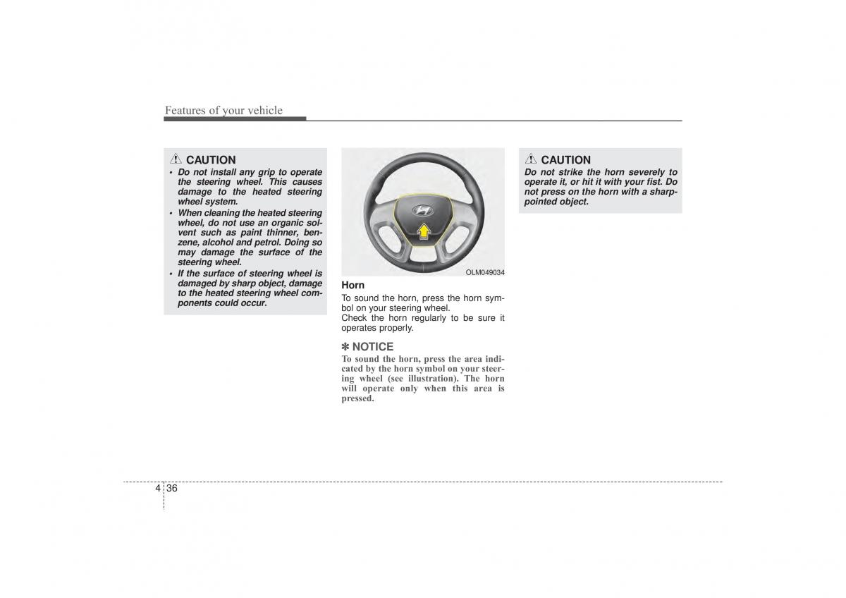 Hyundai ix35 Tucson II 2 owners manual / page 121