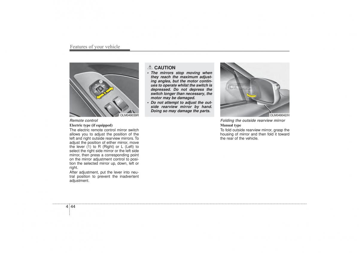 Hyundai ix35 Tucson II 2 owners manual / page 129