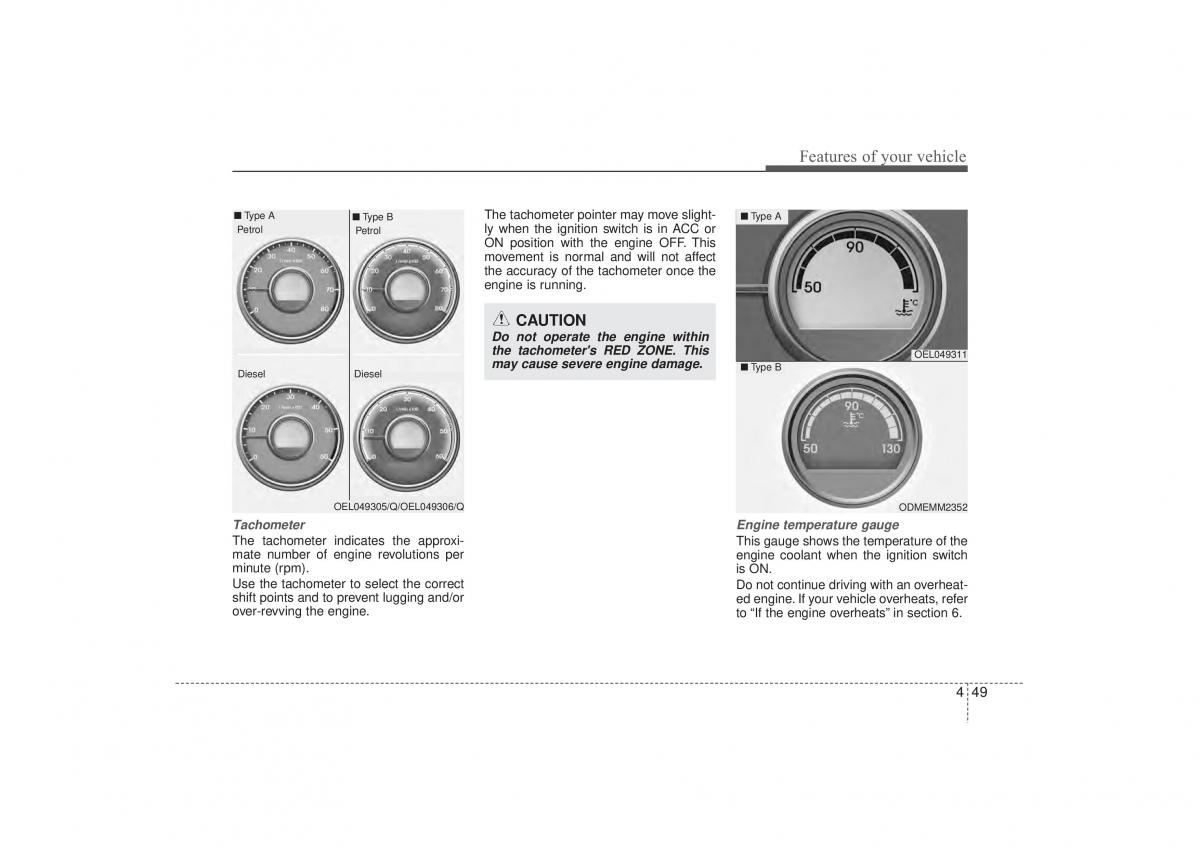 Hyundai ix35 Tucson II 2 owners manual / page 134