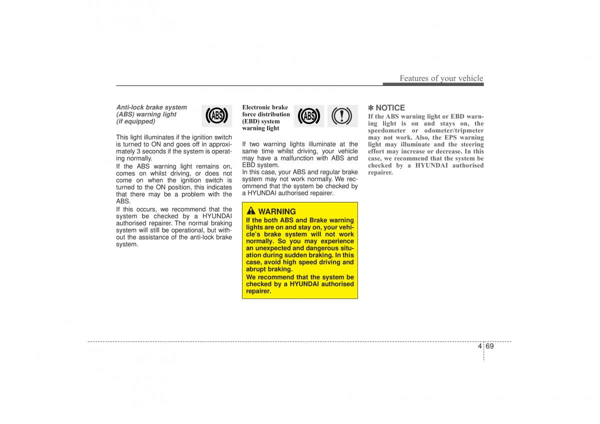 Hyundai ix35 Tucson II 2 owners manual / page 154