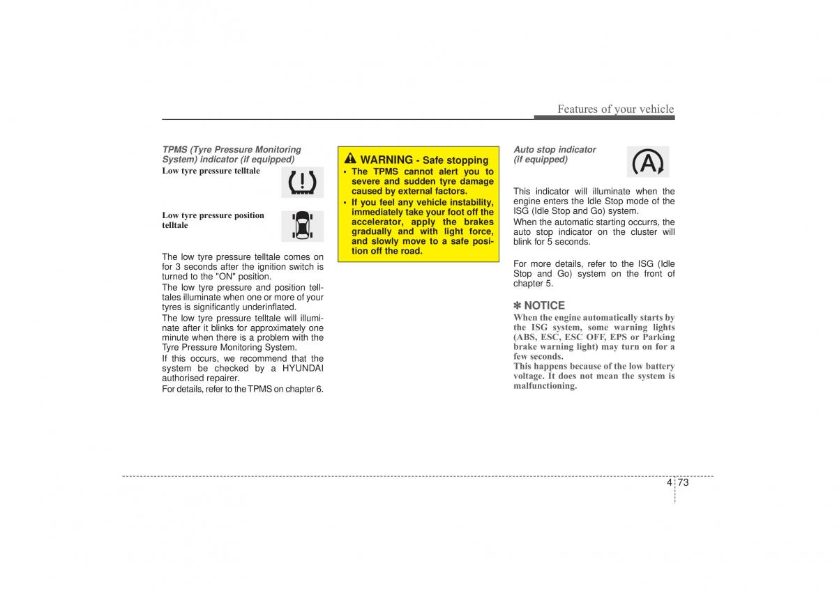 Hyundai ix35 Tucson II 2 owners manual / page 158