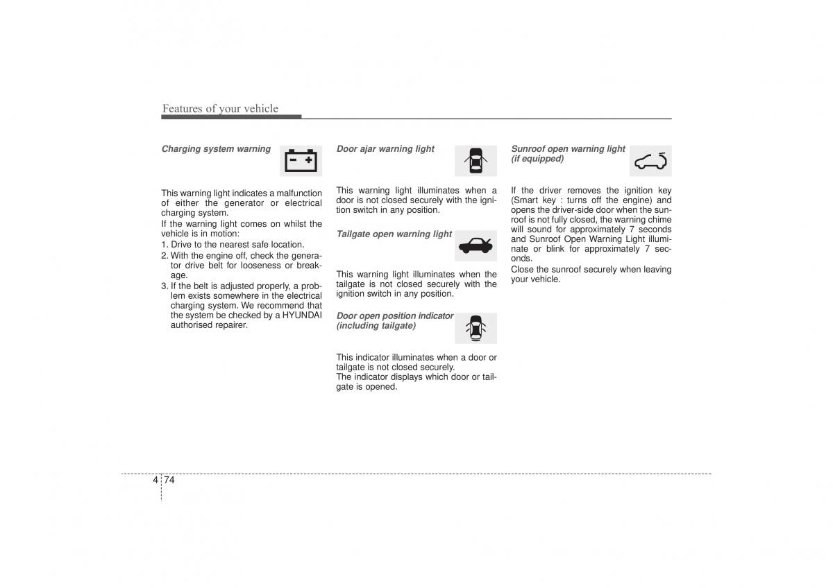 Hyundai ix35 Tucson II 2 owners manual / page 159