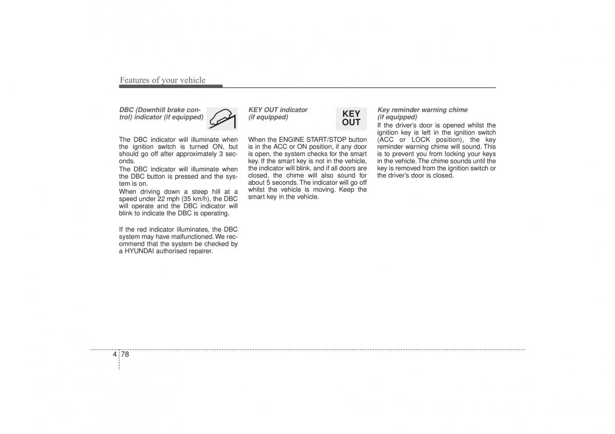 Hyundai ix35 Tucson II 2 owners manual / page 163