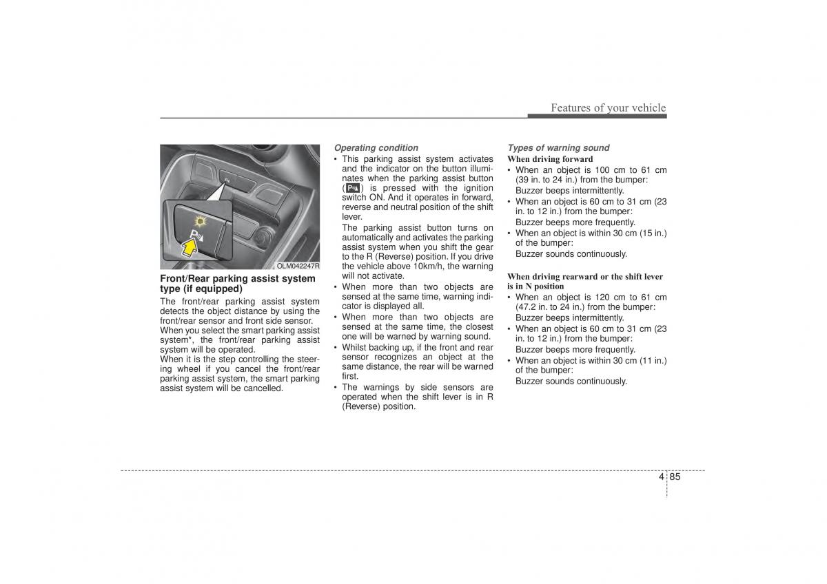 Hyundai ix35 Tucson II 2 owners manual / page 170