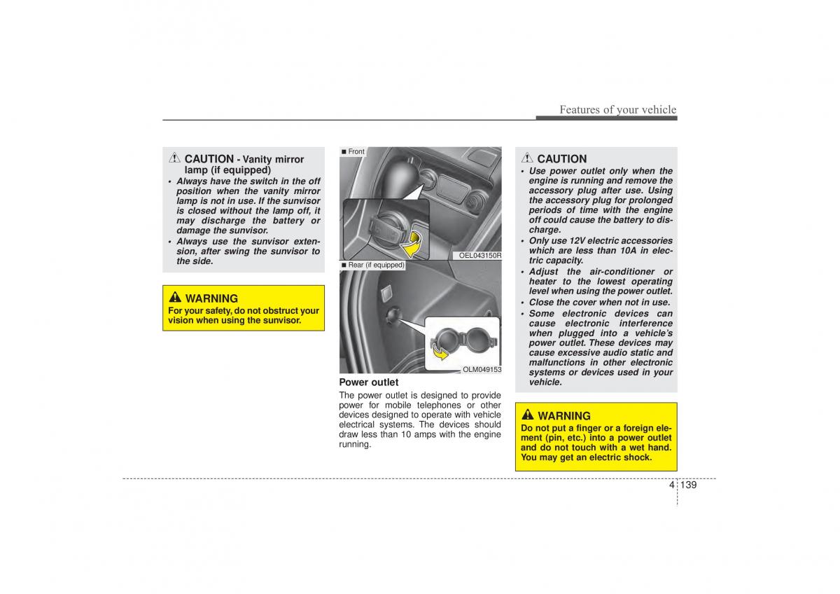 Hyundai ix35 Tucson II 2 owners manual / page 224