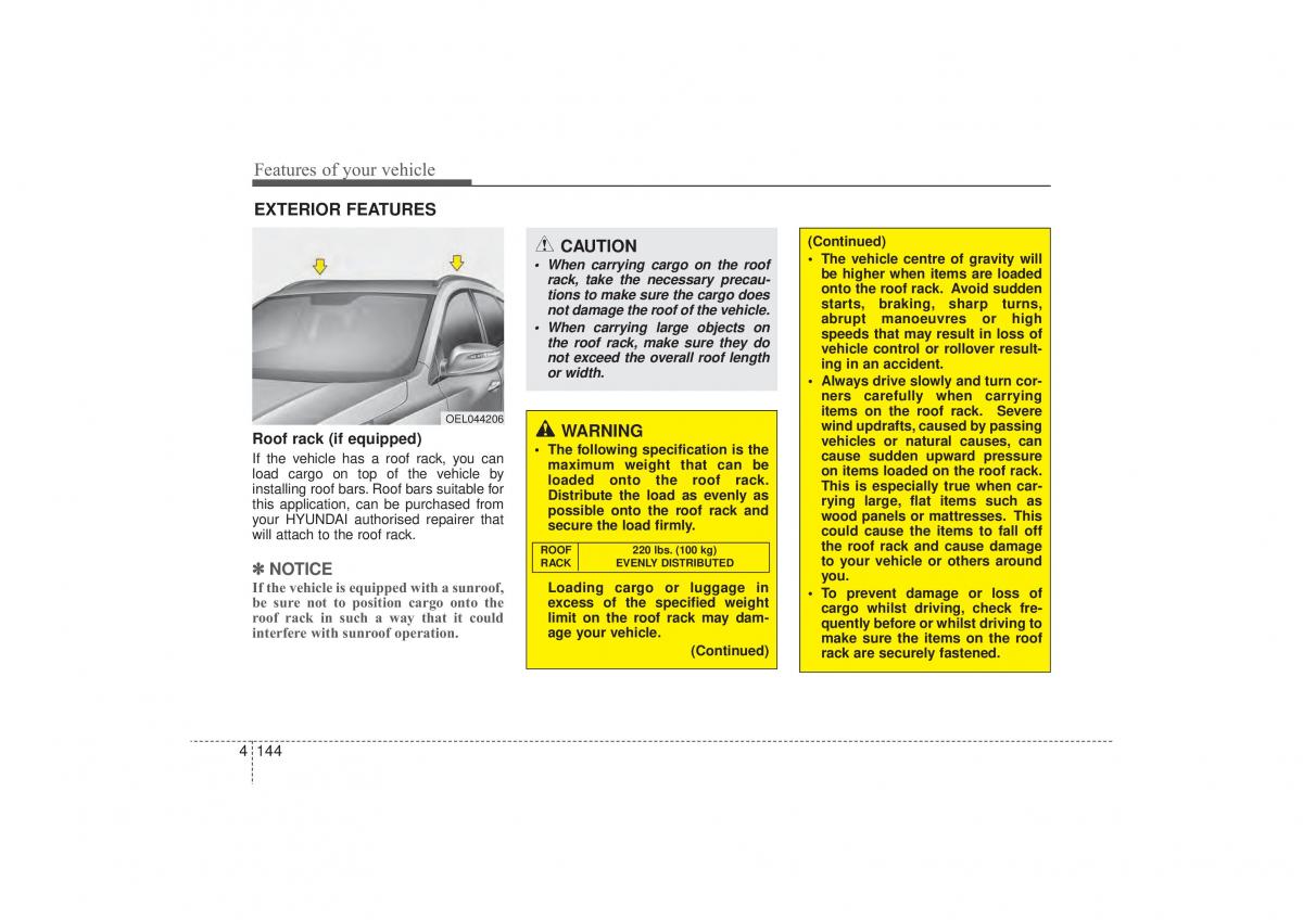 Hyundai ix35 Tucson II 2 owners manual / page 229