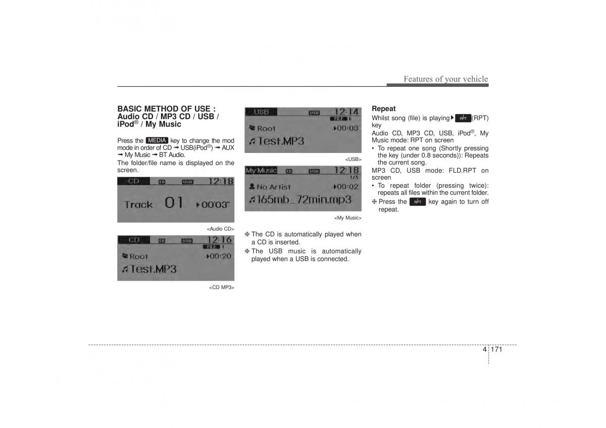 Hyundai ix35 Tucson II 2 owners manual / page 256