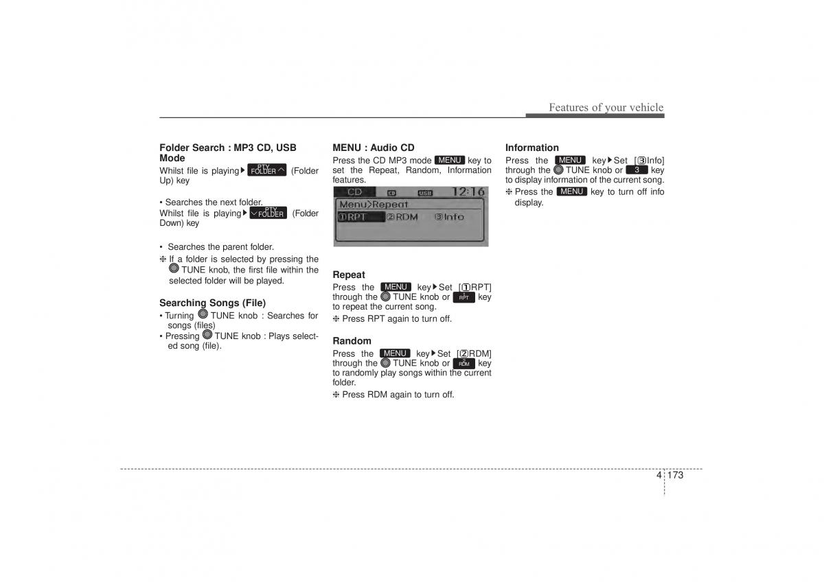 Hyundai ix35 Tucson II 2 owners manual / page 258