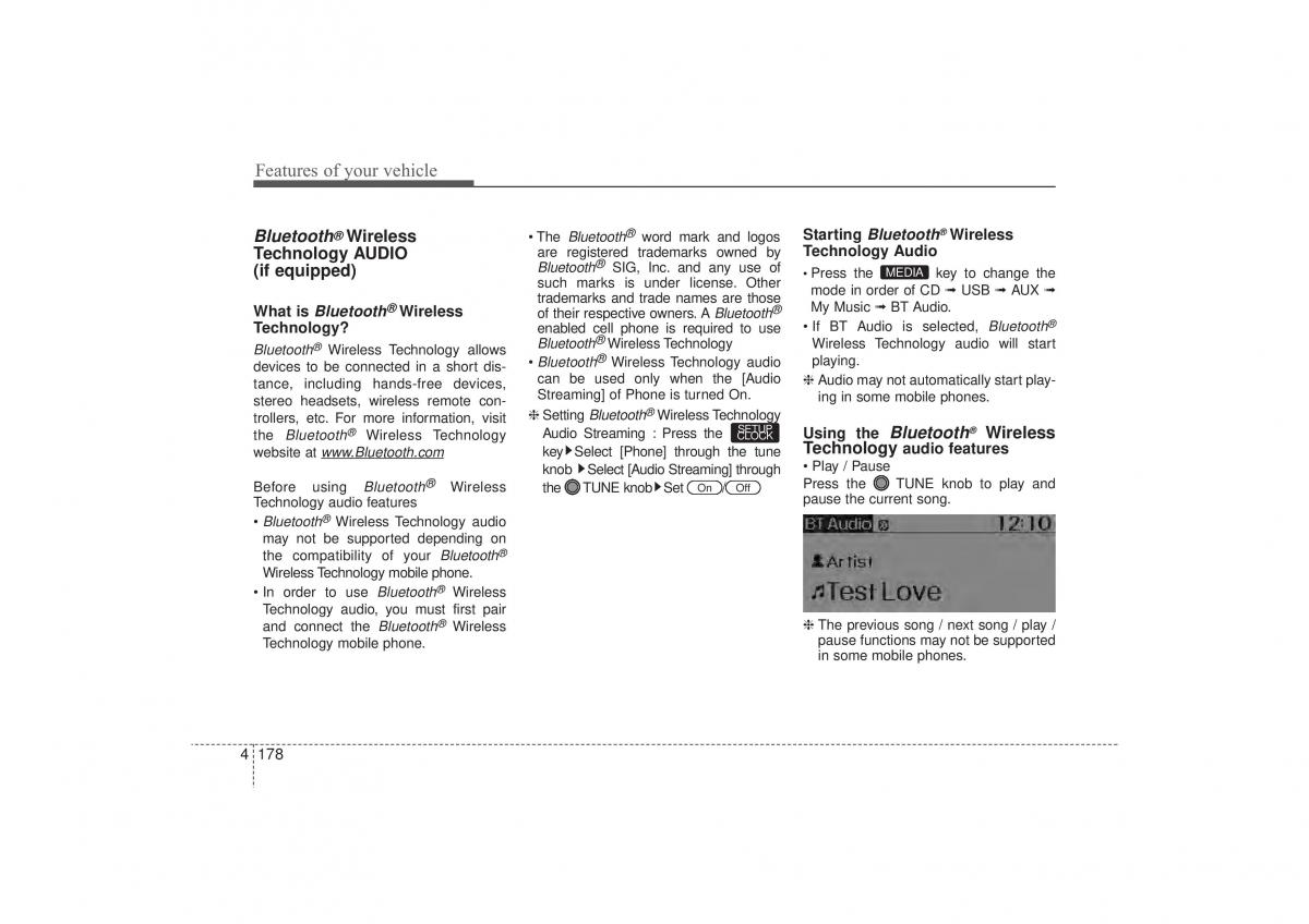 Hyundai ix35 Tucson II 2 owners manual / page 263