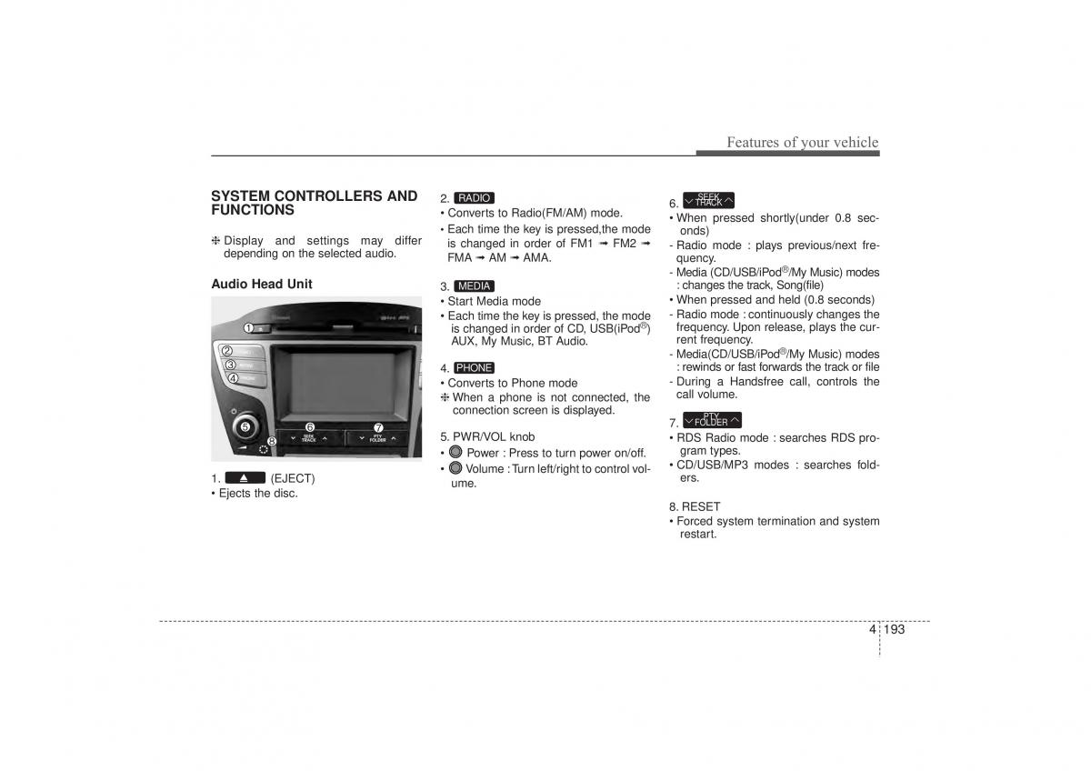 Hyundai ix35 Tucson II 2 owners manual / page 278