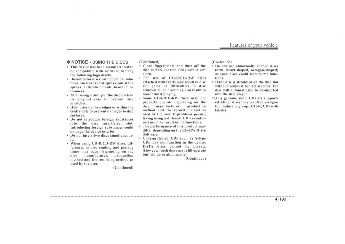 Hyundai ix35 Tucson II 2 owners manual / page 284