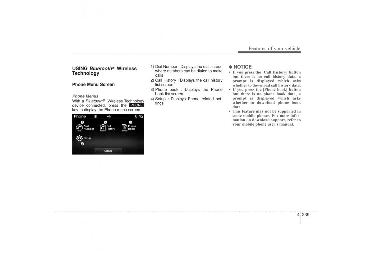 Hyundai ix35 Tucson II 2 owners manual / page 324