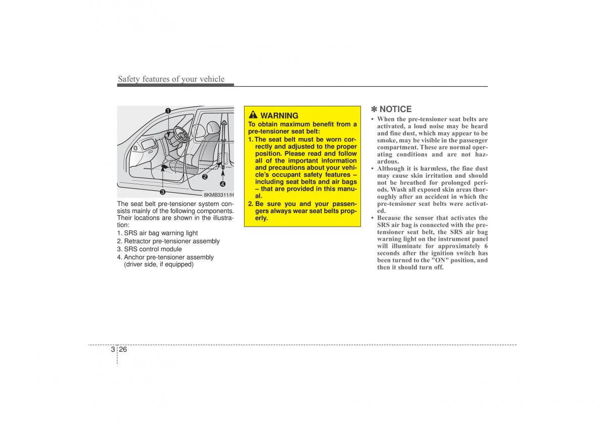 Hyundai ix35 Tucson II 2 owners manual / page 45