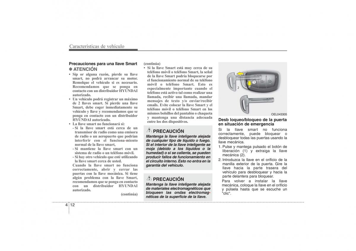 Hyundai ix35 Tucson II 2 manual del propietario / page 99