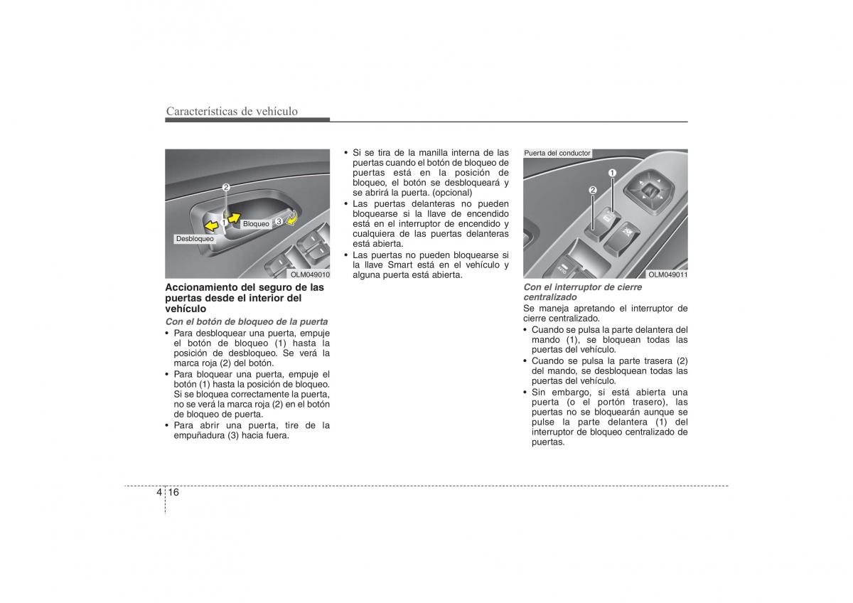 Hyundai ix35 Tucson II 2 manual del propietario / page 103