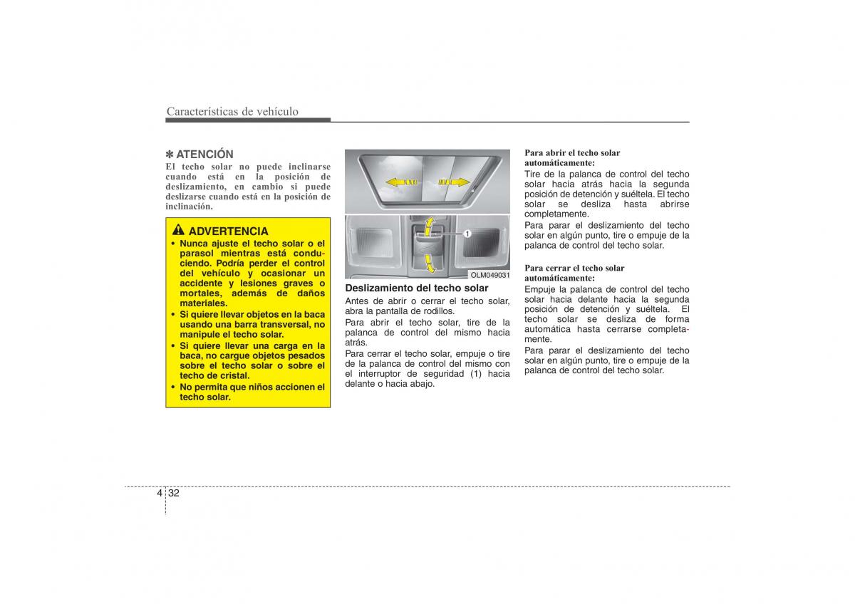 Hyundai ix35 Tucson II 2 manual del propietario / page 119