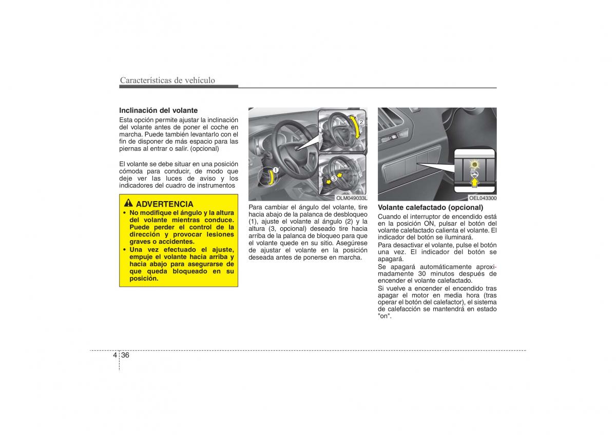 Hyundai ix35 Tucson II 2 manual del propietario / page 123