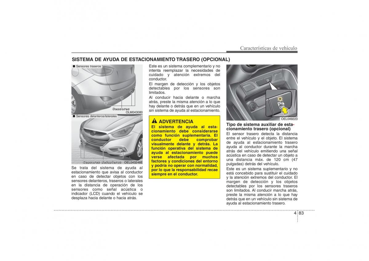 Hyundai ix35 Tucson II 2 manual del propietario / page 170