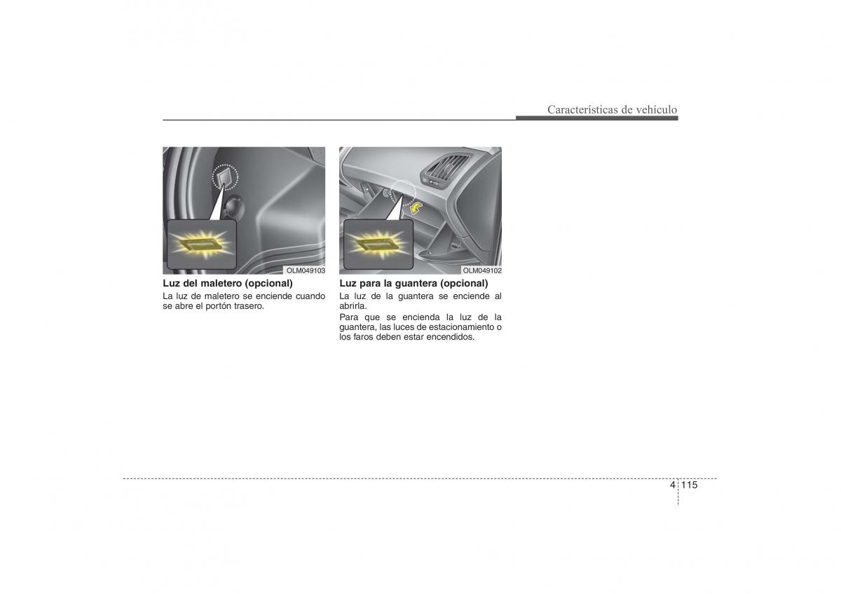 Hyundai ix35 Tucson II 2 manual del propietario / page 202