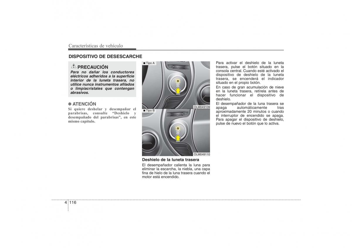 Hyundai ix35 Tucson II 2 manual del propietario / page 203