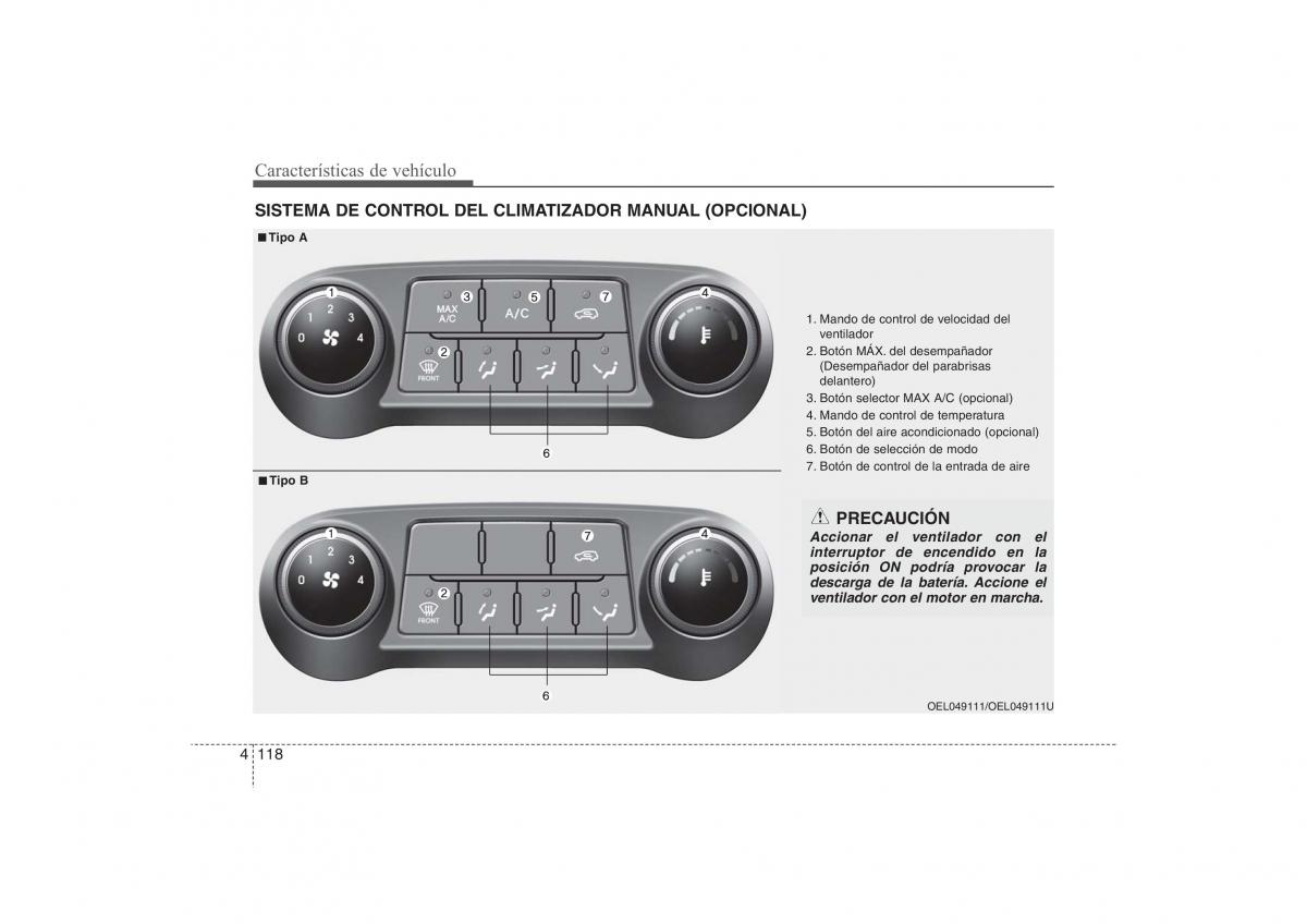 Hyundai ix35 Tucson II 2 manual del propietario / page 205