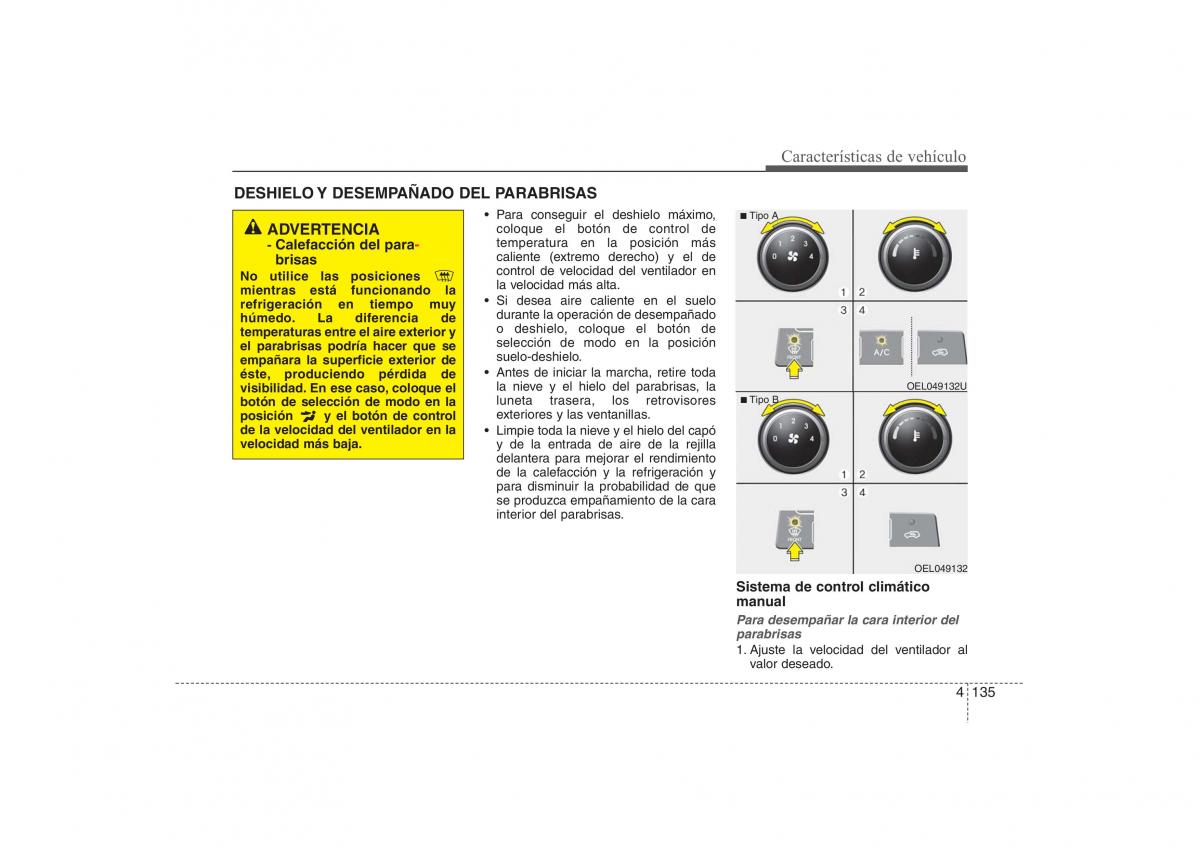 Hyundai ix35 Tucson II 2 manual del propietario / page 222